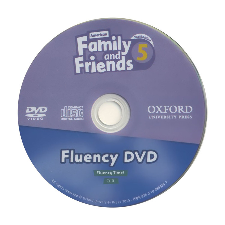 کتاب فمیلی اند فرندز 5 ویرایش دوم سایز رحلی و وزیری به همراه کتاب کار American Family and Friends 5 2nd