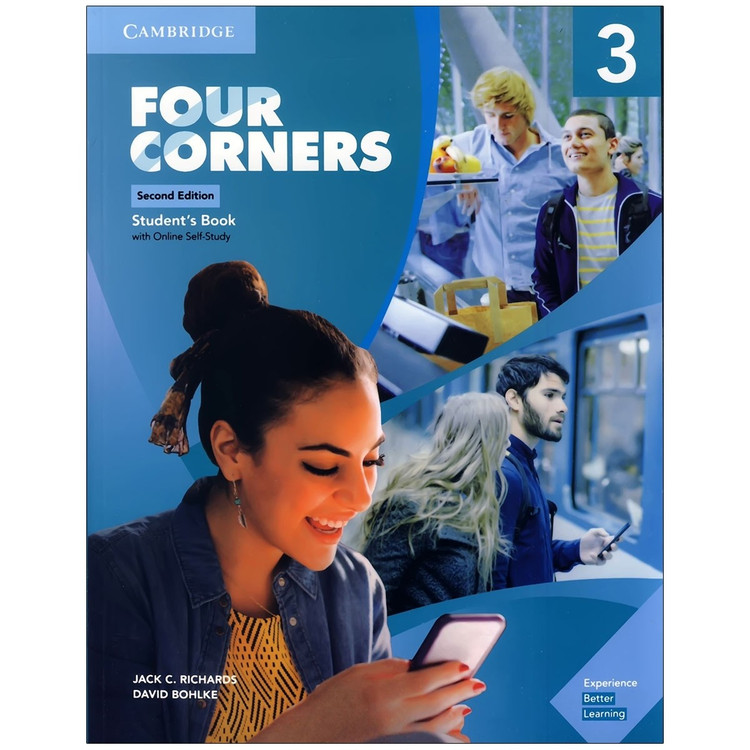 کتاب فور کورنرز 3 ویرایش دوم Four Corners 3 Second Edition