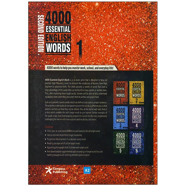 کتاب 4000 لغات ضروری زبان انگلیسی سایز وزیری 4000 Essential English words