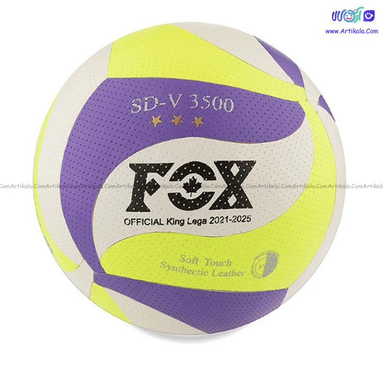 توپ والیبال طرح فاکس FOX SD-V3500