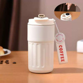 تراول ماگ دماسنجدار مدل Coffee (استیل 316 بنددار) - خرید مستقیم از منطقه آزاد چابهار