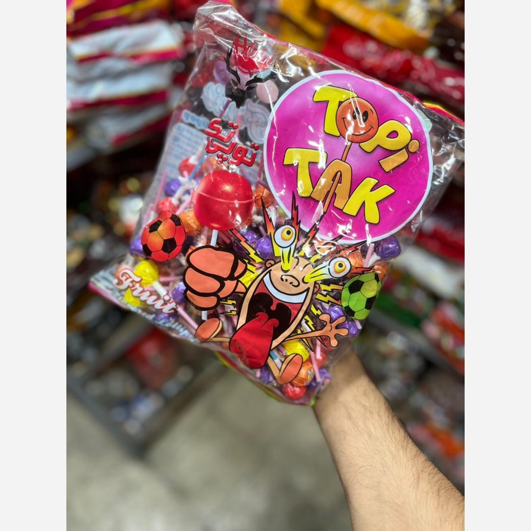 آبنبات چوبی ریز 100 عددی