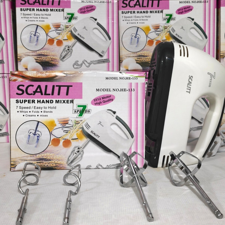 همزن برقی اسکارلت وارداتی (ارسال رایگان) (300w) (7 سرعته) HE-133