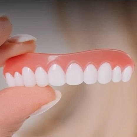 لمینت متحرک دندان . روکش دندان . طرح جدید