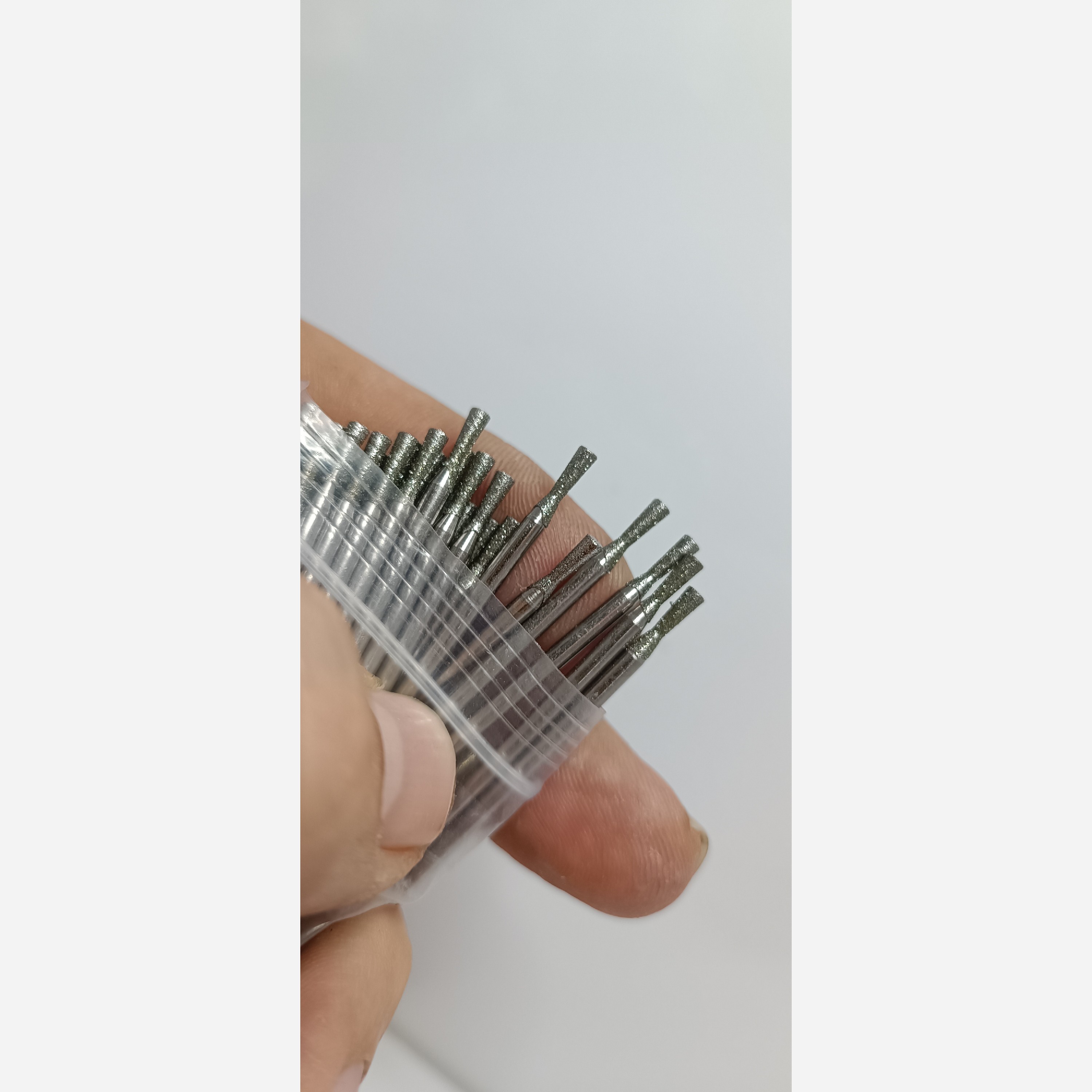 مته حکاکی سنگ و شیشه مدل استوانه سر پخش