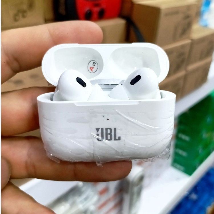 ایرپاد (مدل ایرپاد Pro) برند JBL بلوتوثی و لمسی ، کیفیت بالا صدا موزیک ، مکالمه واضح ، محصول شرکتی ، بدون خرابی