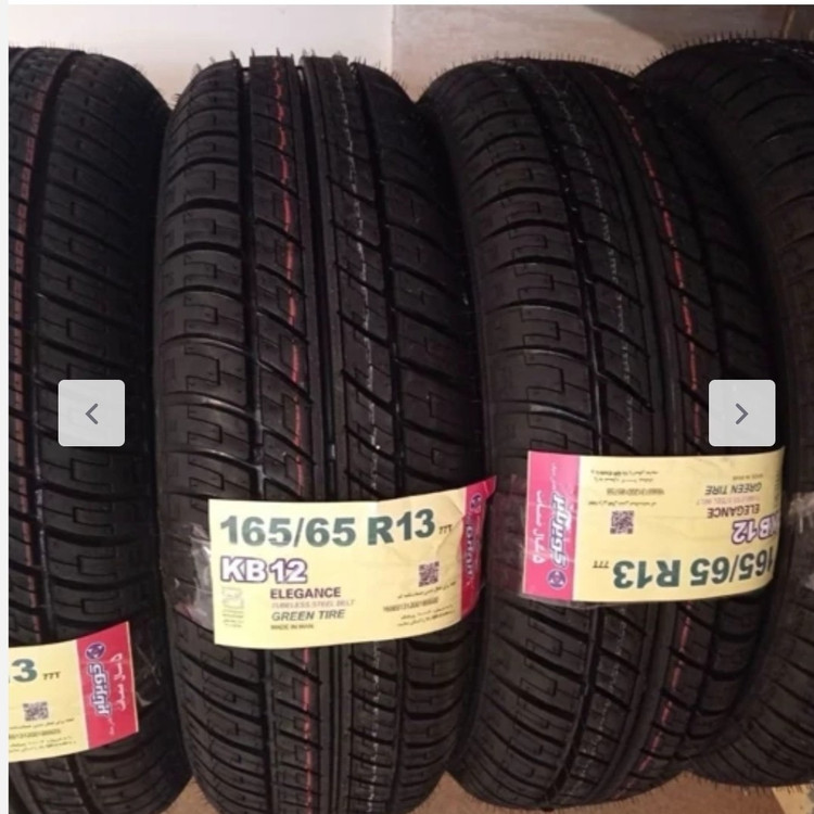لاستیک پراید 165/65/13کویر تایر تاریخ جدید(تک حلقه)
