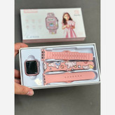 ساعت هوشمند دخترانه و پسرانه دارای 3بند متنوع مدل wismi x66 mini