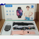 ساعت هوشمند دخترانه و پسرانه دارای 3بند متنوع مدل wismi x66 mini