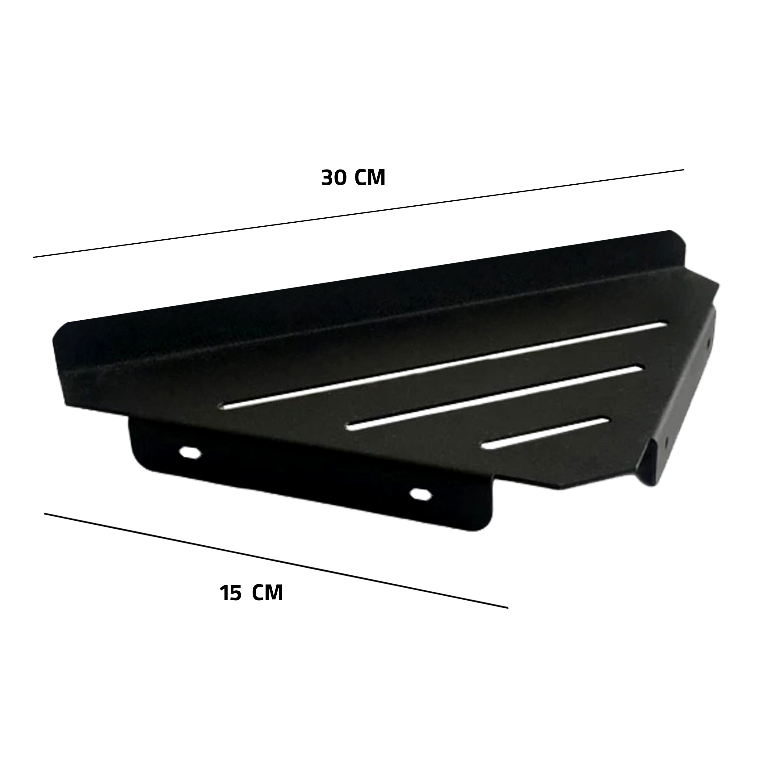 طبقه حمام و سرویس بهداشتی مدل فروردین طرح مثلث بسته 3 عددی کد A03