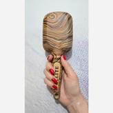 برس طرح چوب(دندانه بامبو )سایز بزرگ