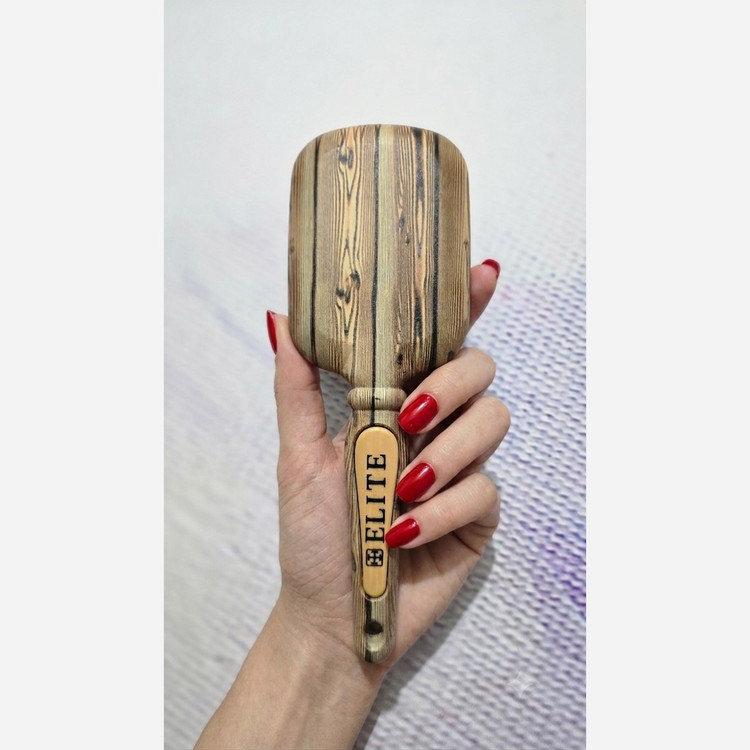 برس طرح چوب(دندانه بامبو )سایز بزرگ