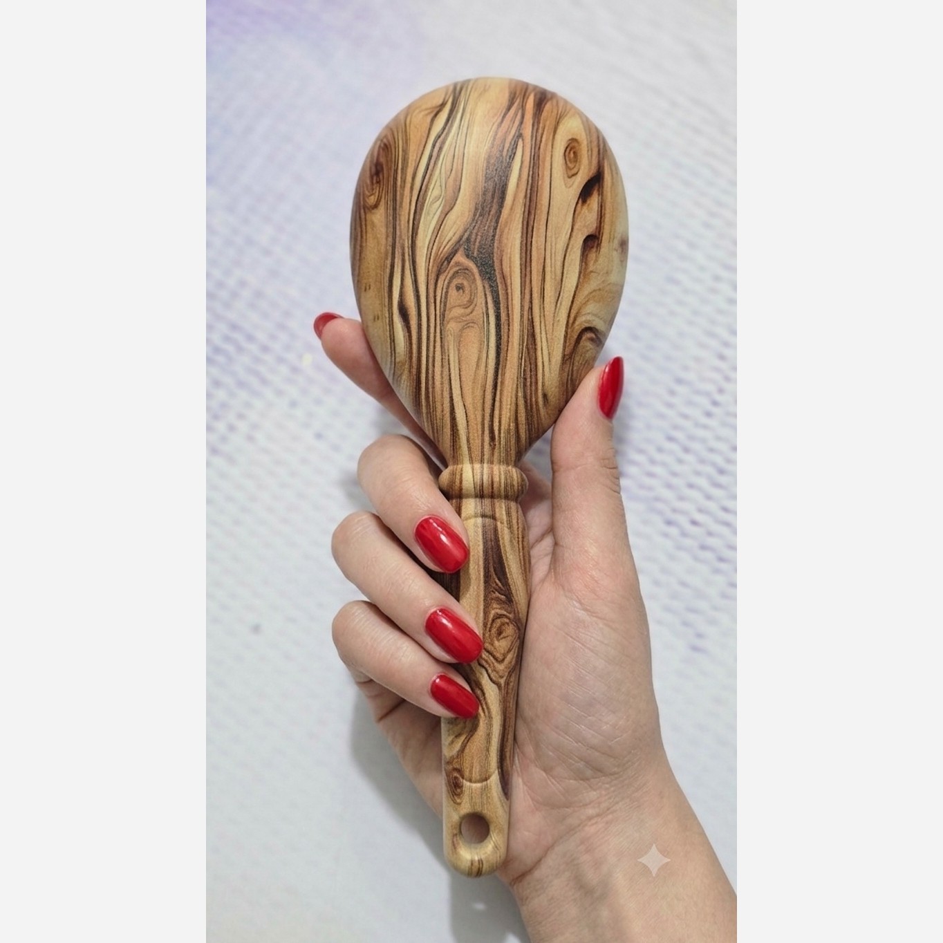 برس طرح چوب(دندانه بامبو )سایز بزرگ