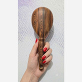 برس طرح چوب(دندانه بامبو )سایز بزرگ