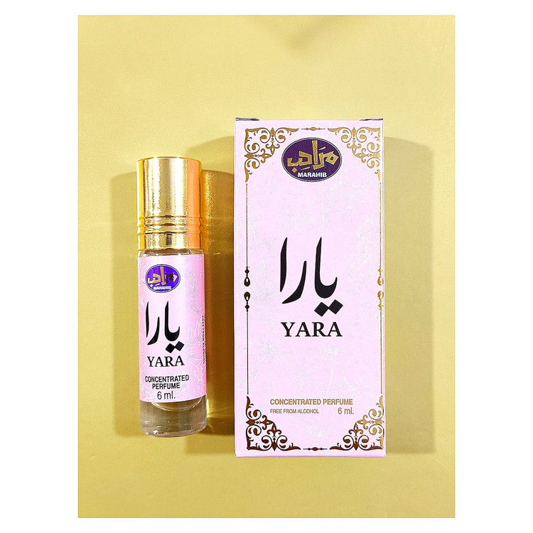عطر روغنی یارا 6 گرم برند مراحب (بدون الکل)