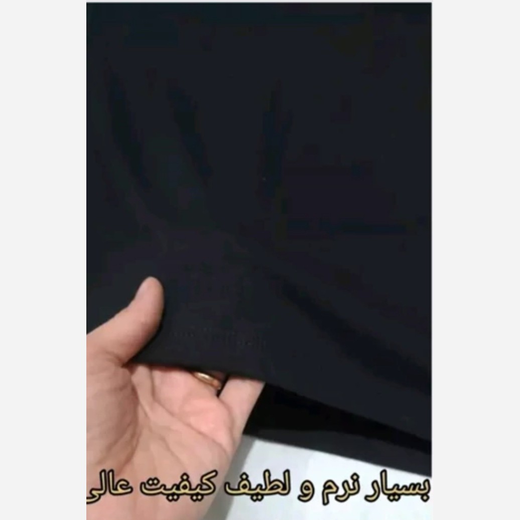 بلوز سفید ومشکی زنانه ودخترانه تیشرت آستین بلند یقه سه سانت ویسکوز نرم ولطیف دارای کشسانی