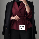 کت چری/کت زنانه/کت زرشکی/کت فری سایز/مانتوکتی/کت جدید/مانتو