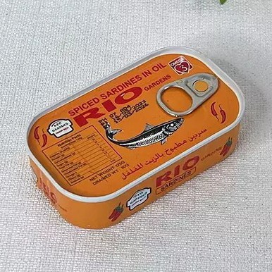 کنسرو ماهی ساردین فلفلی ریو 125 گرمی Rio Spiced Sardines Conserve