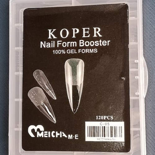 ژلیکس ناخن کدC05 قالب دائمی کاشت ژل 110 عددی Meicha