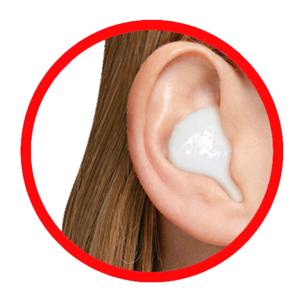 گوشگیر سیلیکونی اسپنکوژل+محافظ گوش در برابر آب و صدا+ ضد حساسیت و قابل شستشو