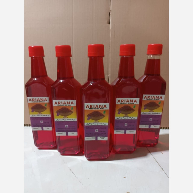 عصاره زعفران اصل آریانا نیم(پس کرایه و هزینه ارسال با خریداراز طریق باربری و پست) سفارش حتما یک کارتن باشد