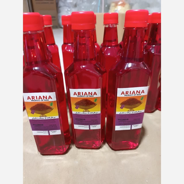 عصاره زعفران اصل آریانا نیم(پس کرایه و هزینه ارسال با خریداراز طریق باربری و پست) سفارش حتما یک کارتن باشد
